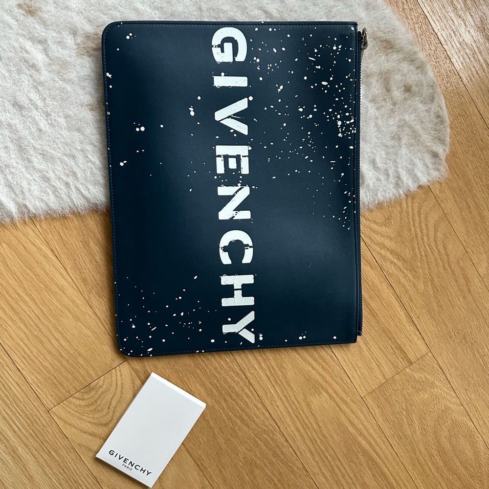 Givenchy Black Pouch with Minimalist Design